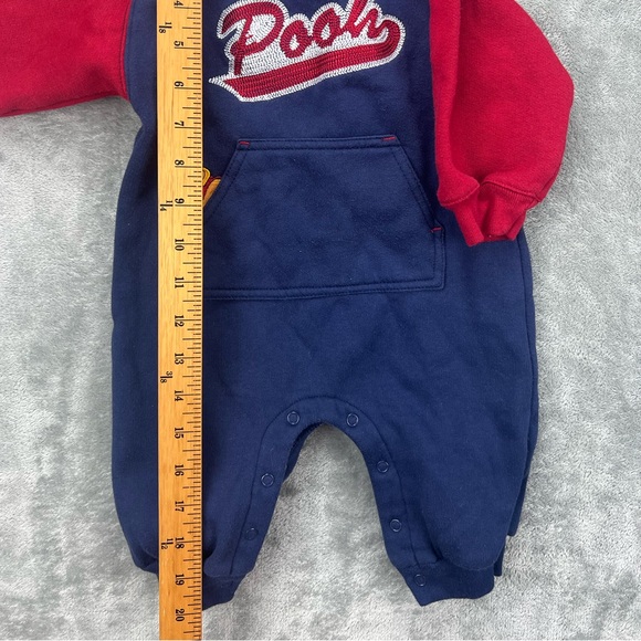 Vintage Disney Winnie the Pooh Baby Onesie Embroidered w/ Ears Cozy 12 Months - Picture 8 of 8